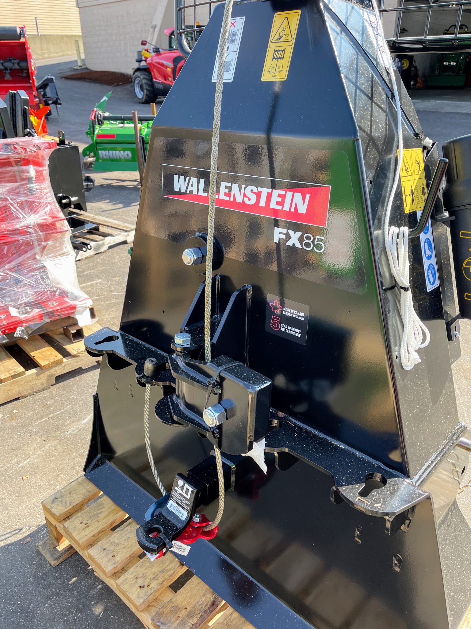 Wallenstein Skidding Winch FX85 Good Works Tractors