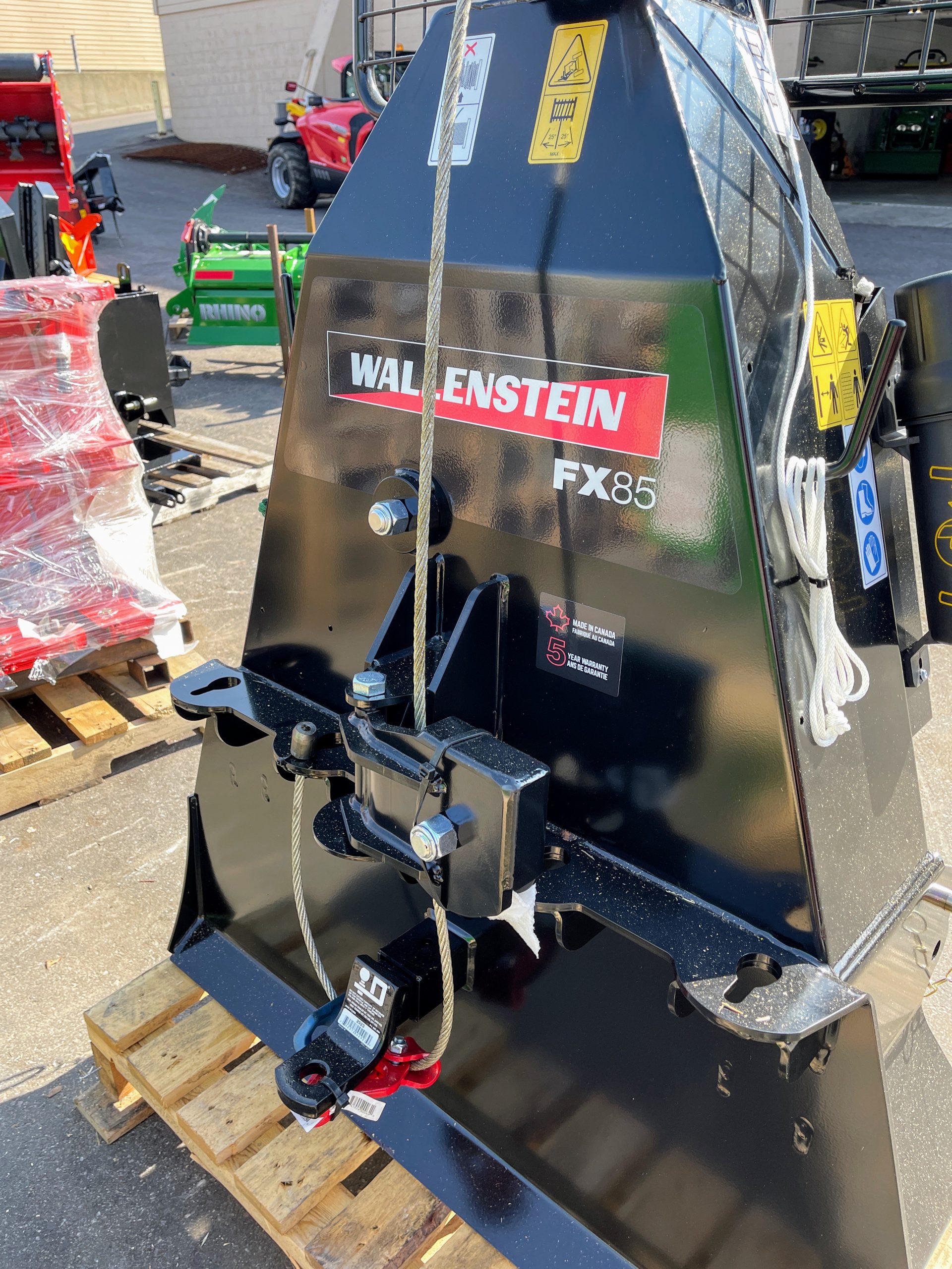 Wallenstein Skidding Winch FX85 Good Works Tractors