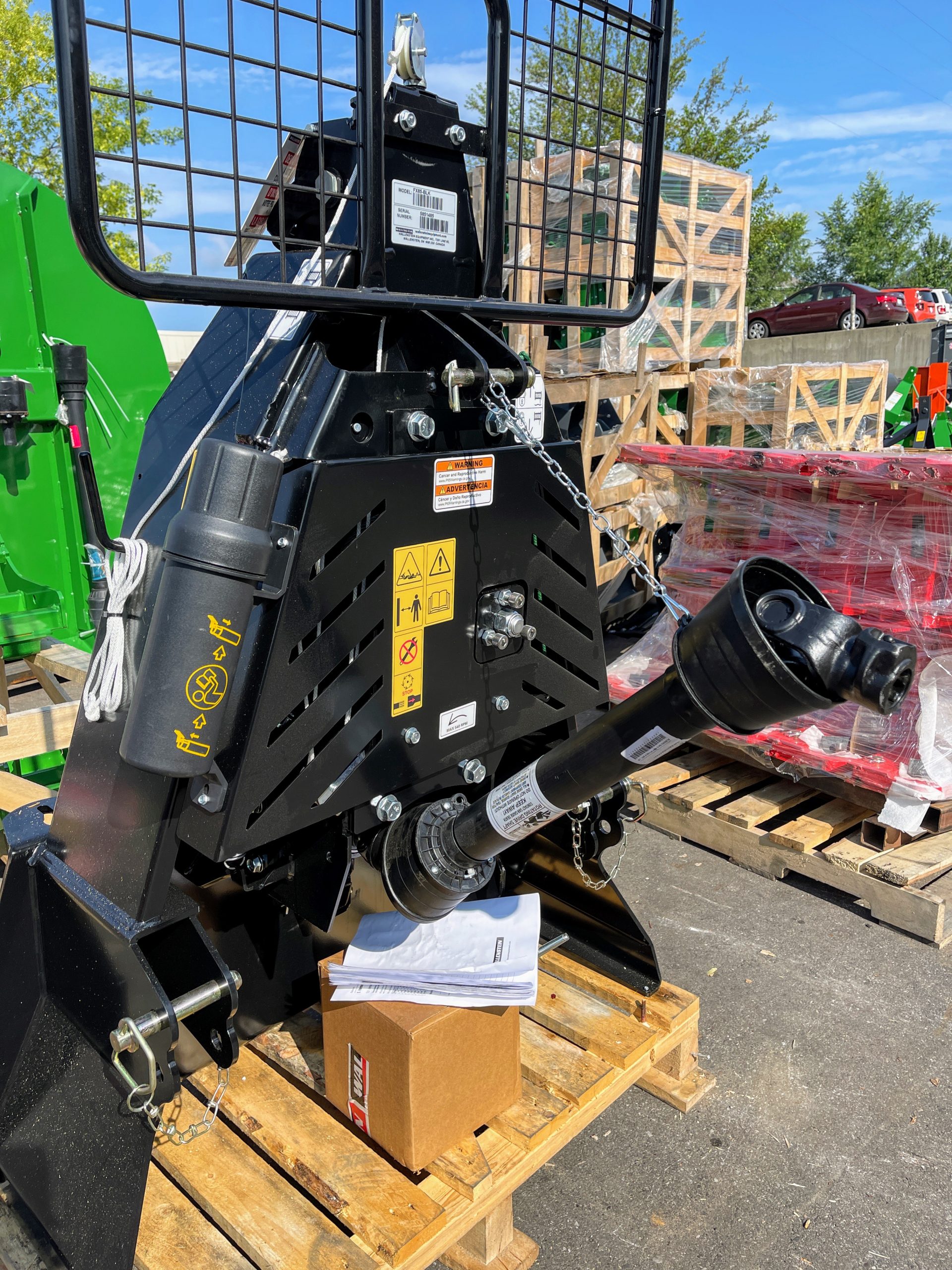 Wallenstein Skidding Winch FX85 Good Works Tractors