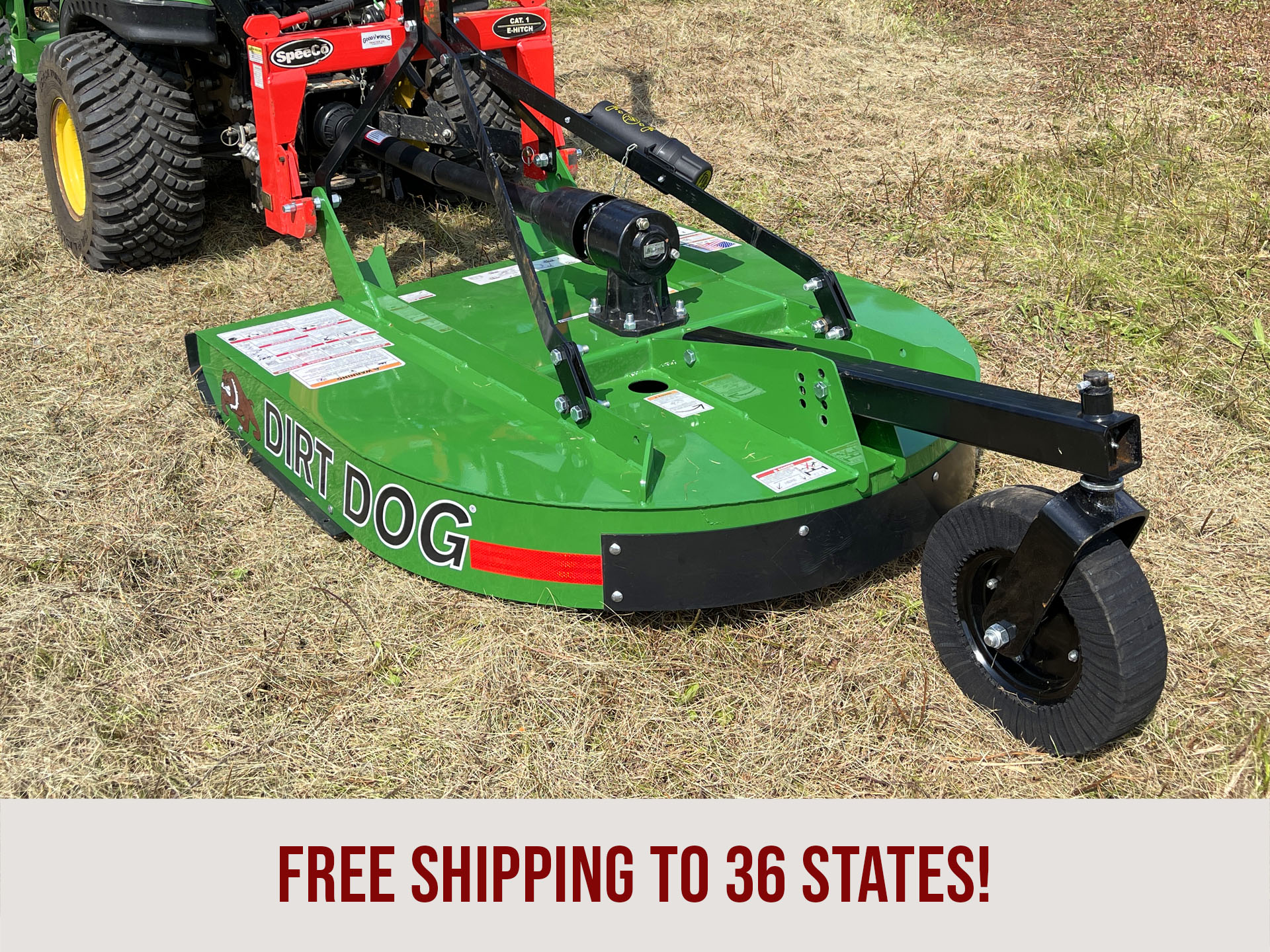 Dirt Dog RC 100 Rotary Cutters Good Works Tractors