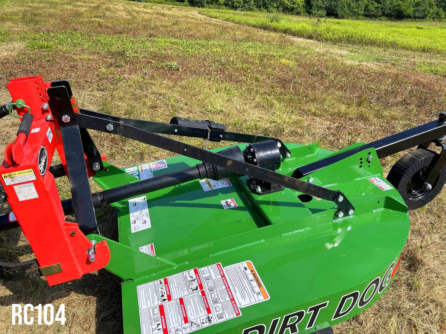 Buy Brush Hog for Tractors Dirt Dog RC 100 Rotary Cutter Good Works