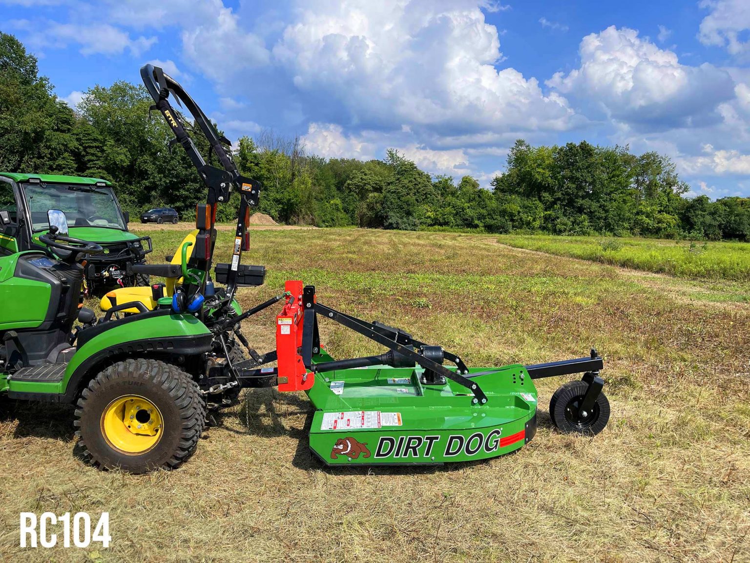 Buy Brush Hog for Tractors Dirt Dog RC 100 Rotary Cutter Good Works