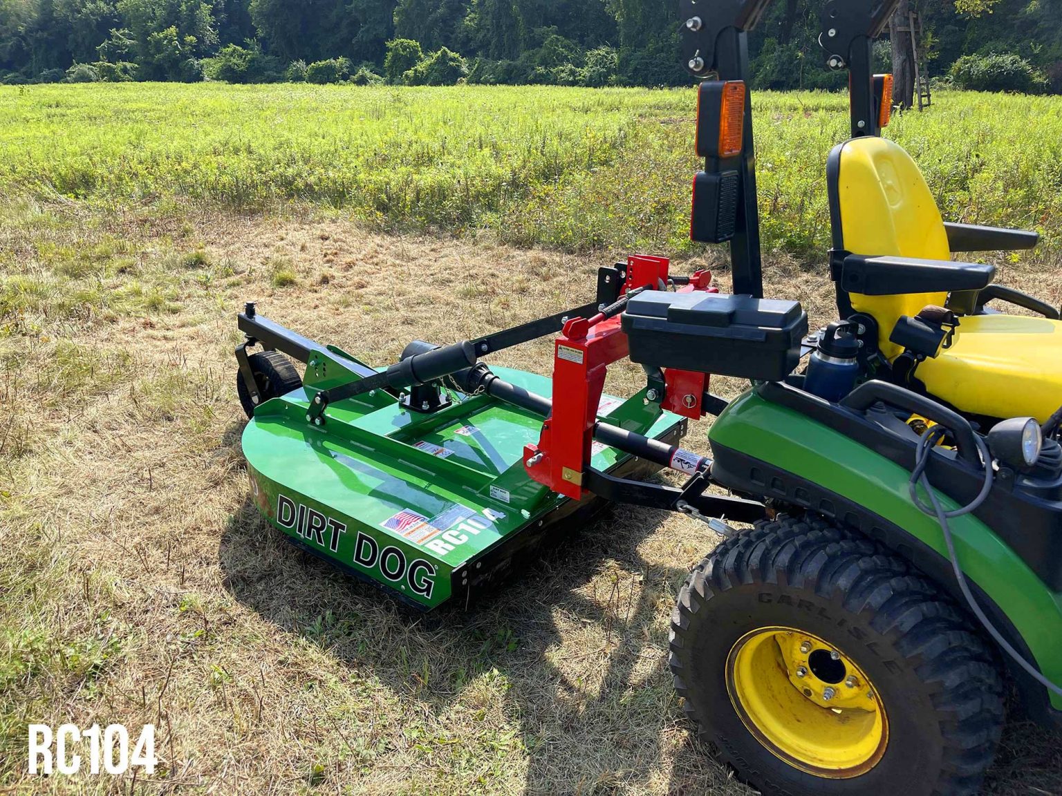 Buy Brush Hog for Tractors Dirt Dog RC 100 Rotary Cutter Good Works