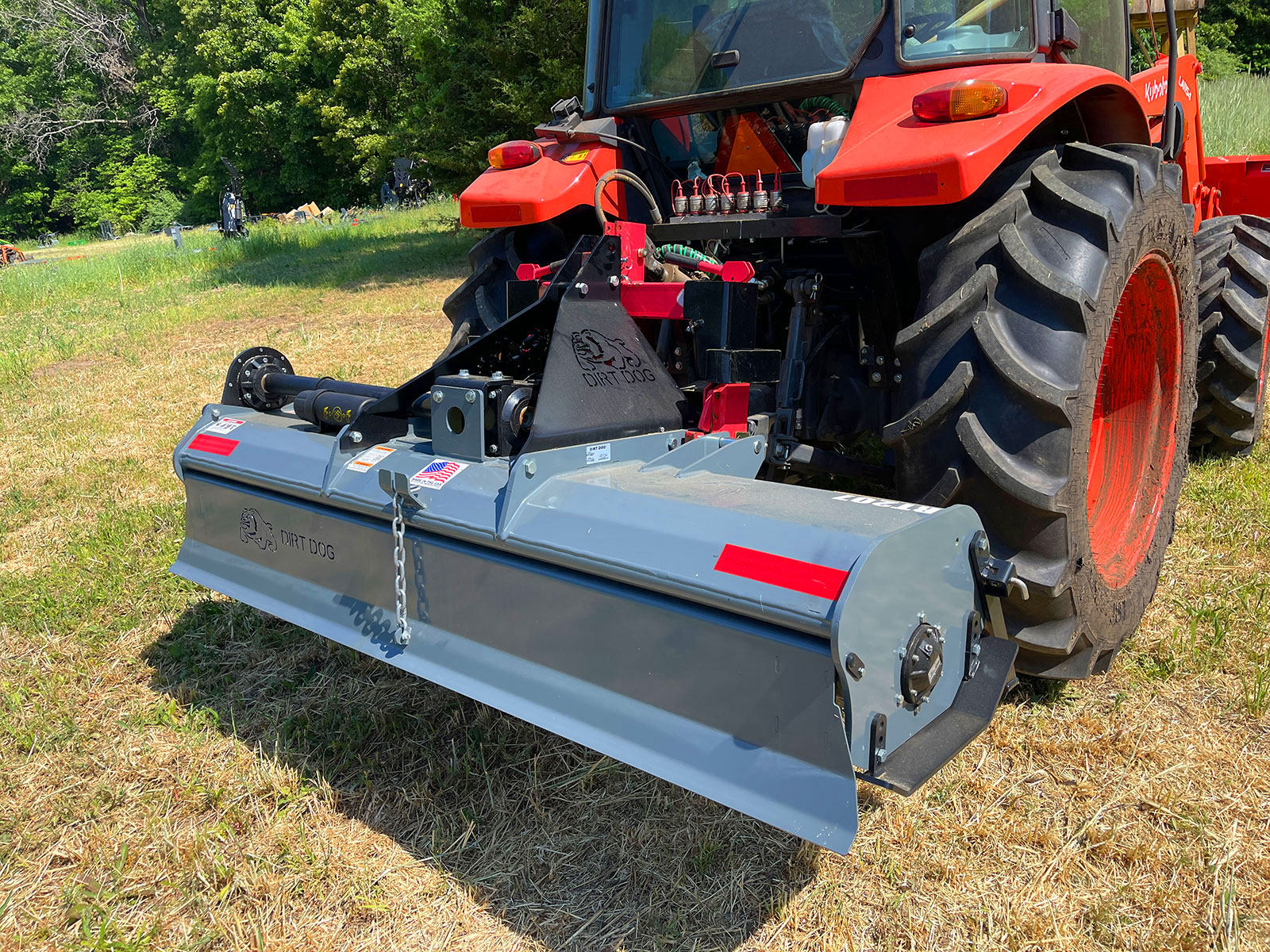 Dirt Dog Rotary Tiller Good Works Tractors