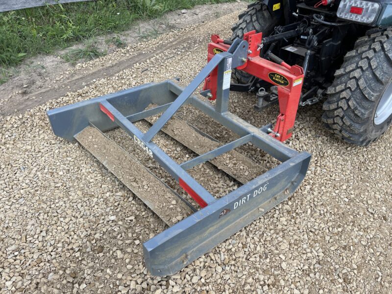 Light Duty Land Plane for 25 hp Tractors | Dirt Dog CRG