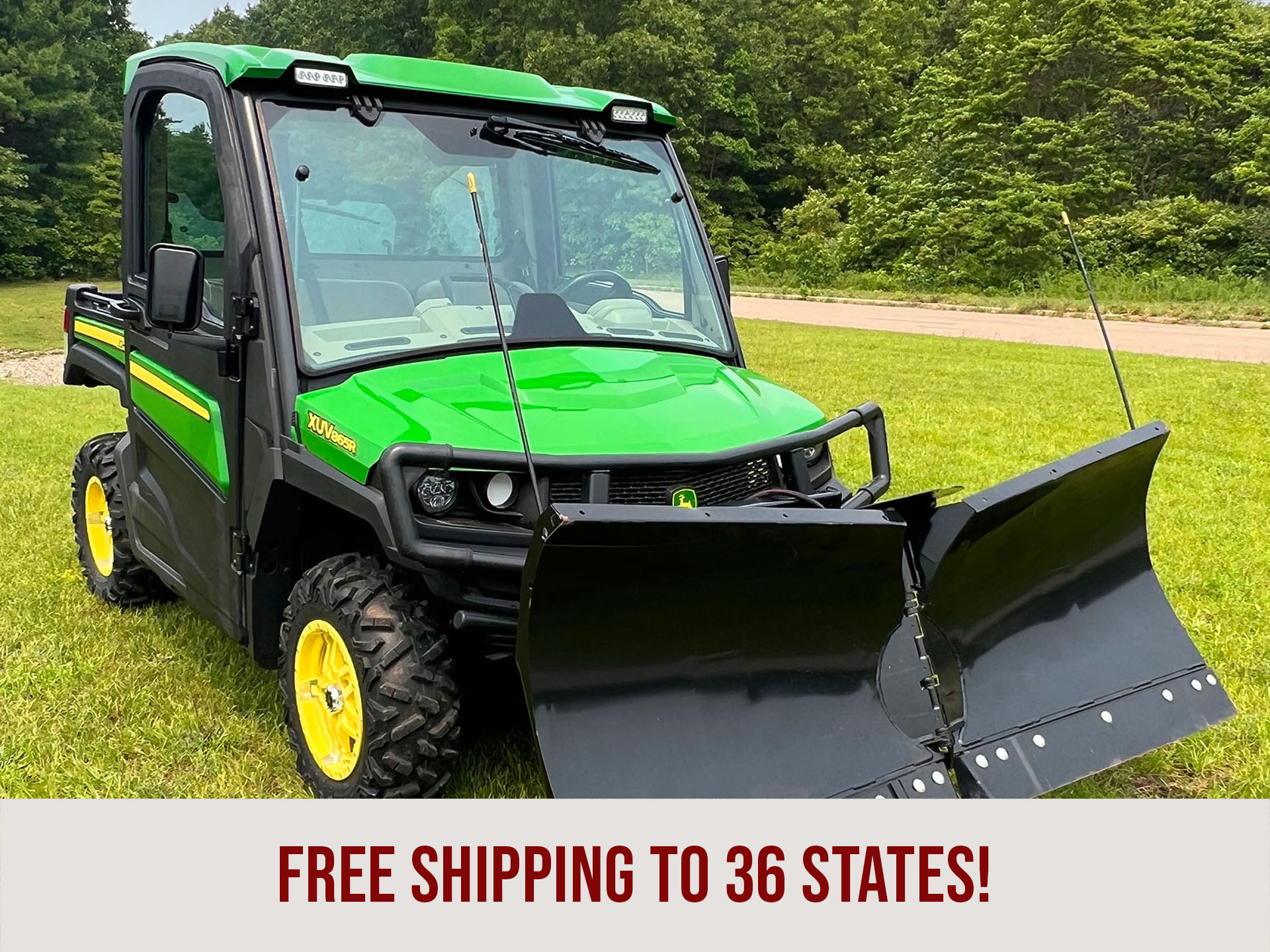 John Deere Gator Snow Plow