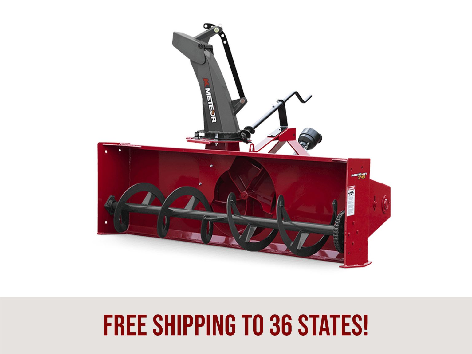 MK Martin Meteor Snowblower Good Works Tractors