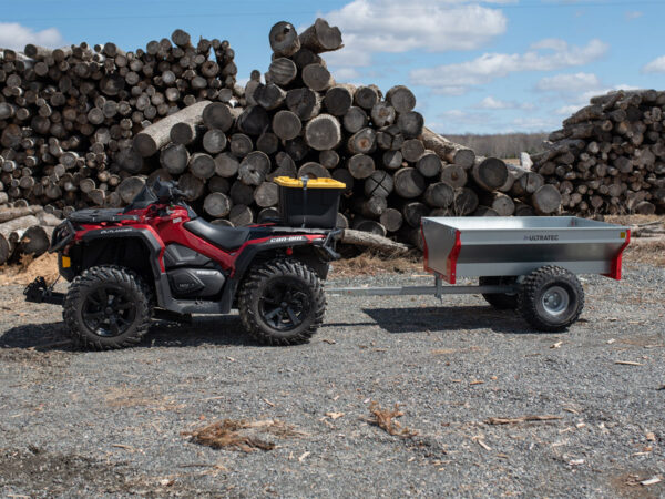 Side View of UltraTec ATV Trailer Terrain Pro 301