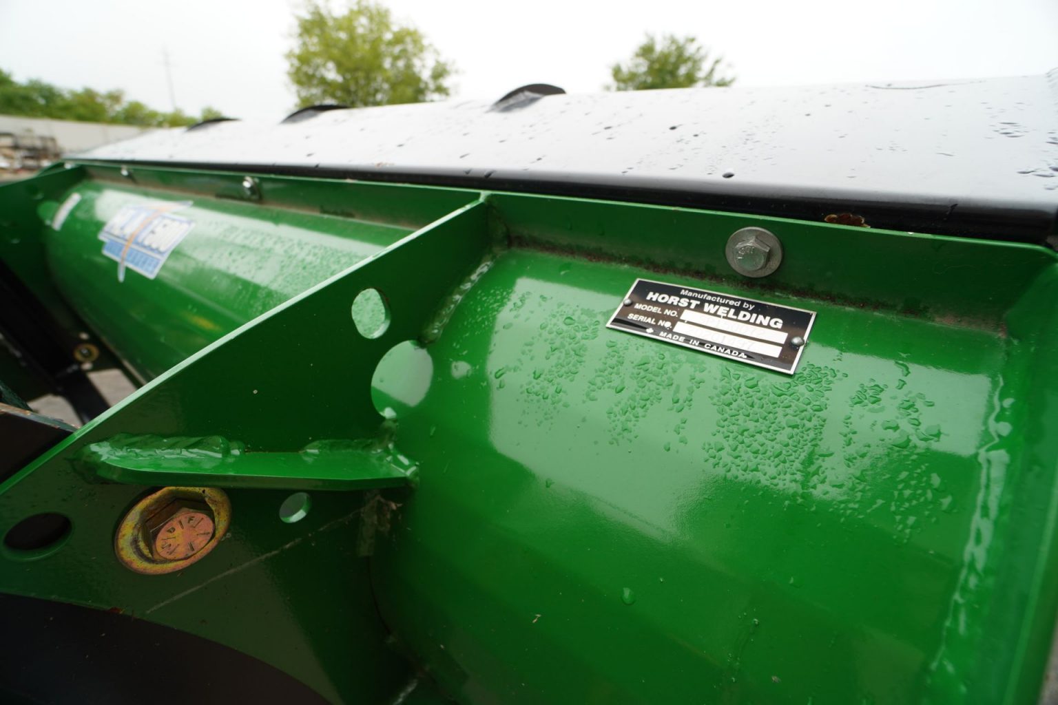 HLA 1500 Snow Pusher JDQA Good Works Tractors