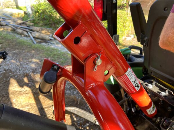 Yoke Connection on Worksaver 500 Series Post Hole Digger