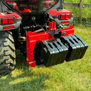 GWT Counterweight Bundle with Eight 70 lb Suitcase Weights on VersaBracket