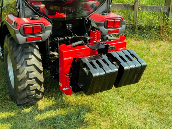 GWT Counterweight Bundle with Eight 70 lb Suitcase Weights on VersaBracket