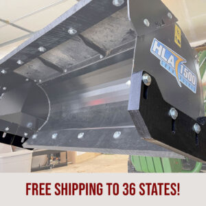 HLA Snow Pusher UHMW Skid Runner Free Shipping
