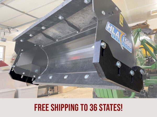 HLA Snow Pusher UHMW Skid Runner Free Shipping