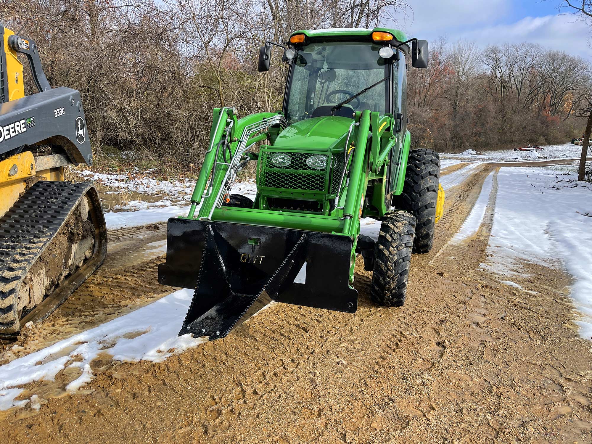Stump Bucket for Tractors GWT Heavy Duty Wrecker