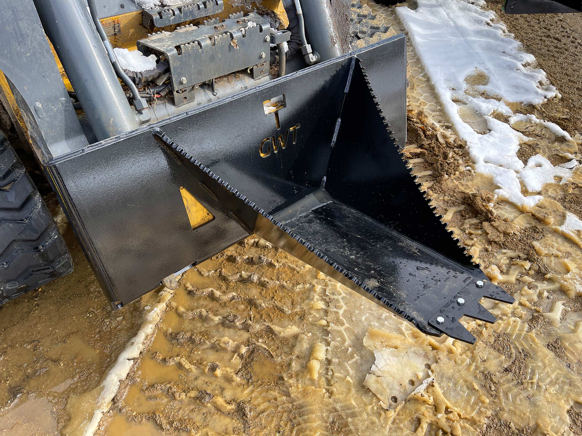 GWT Heavy Duty Stump Wrecker (Stump Bucket)