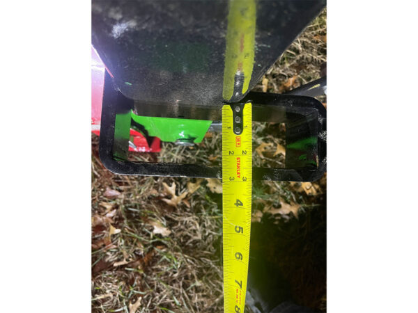 Hitch Hanger Rack Space