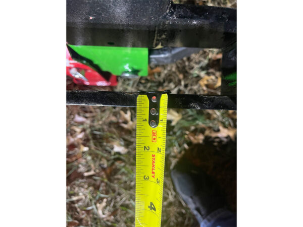 Hitch Hanger Rack Thickness