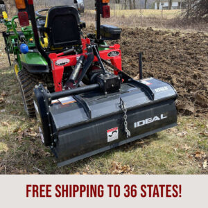 Ideal Farm Equipment 48" Tiller Free Shipping