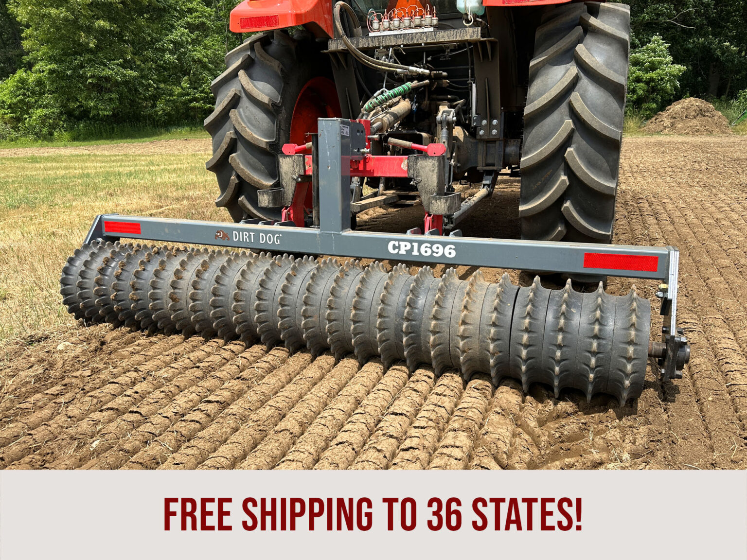 Dirt Dog Cultipacker Good Works Tractors