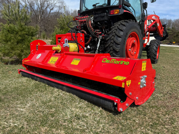 Del Morino Flipper Flail Mower, Rear Right View