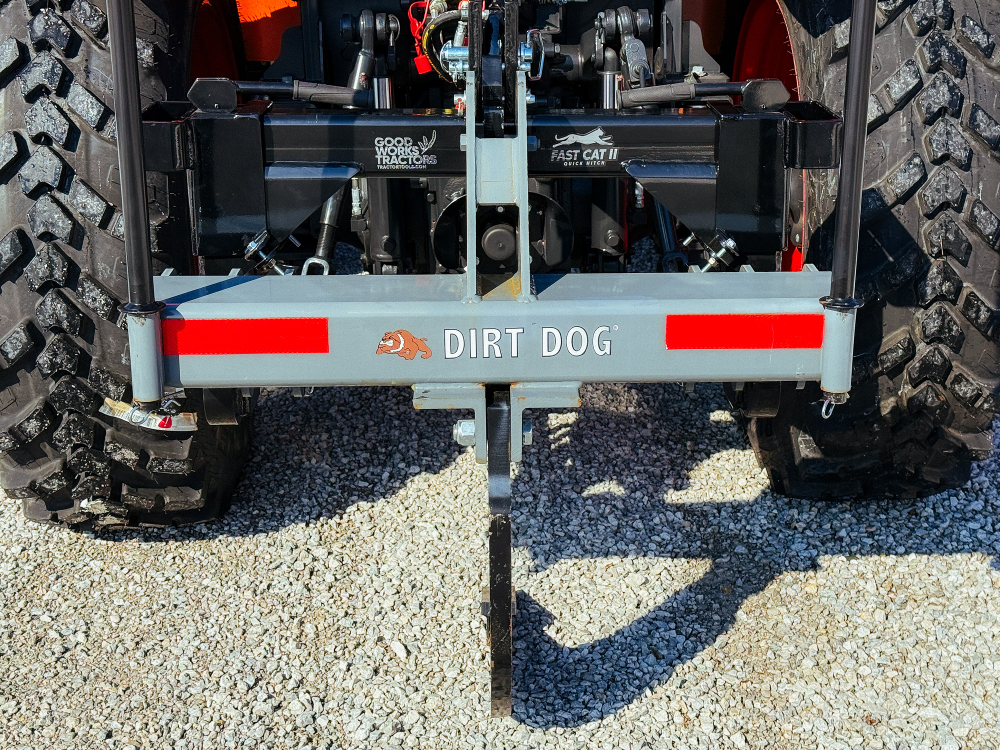 Dirt Dog Heavy Duty Subsoiler Rear View