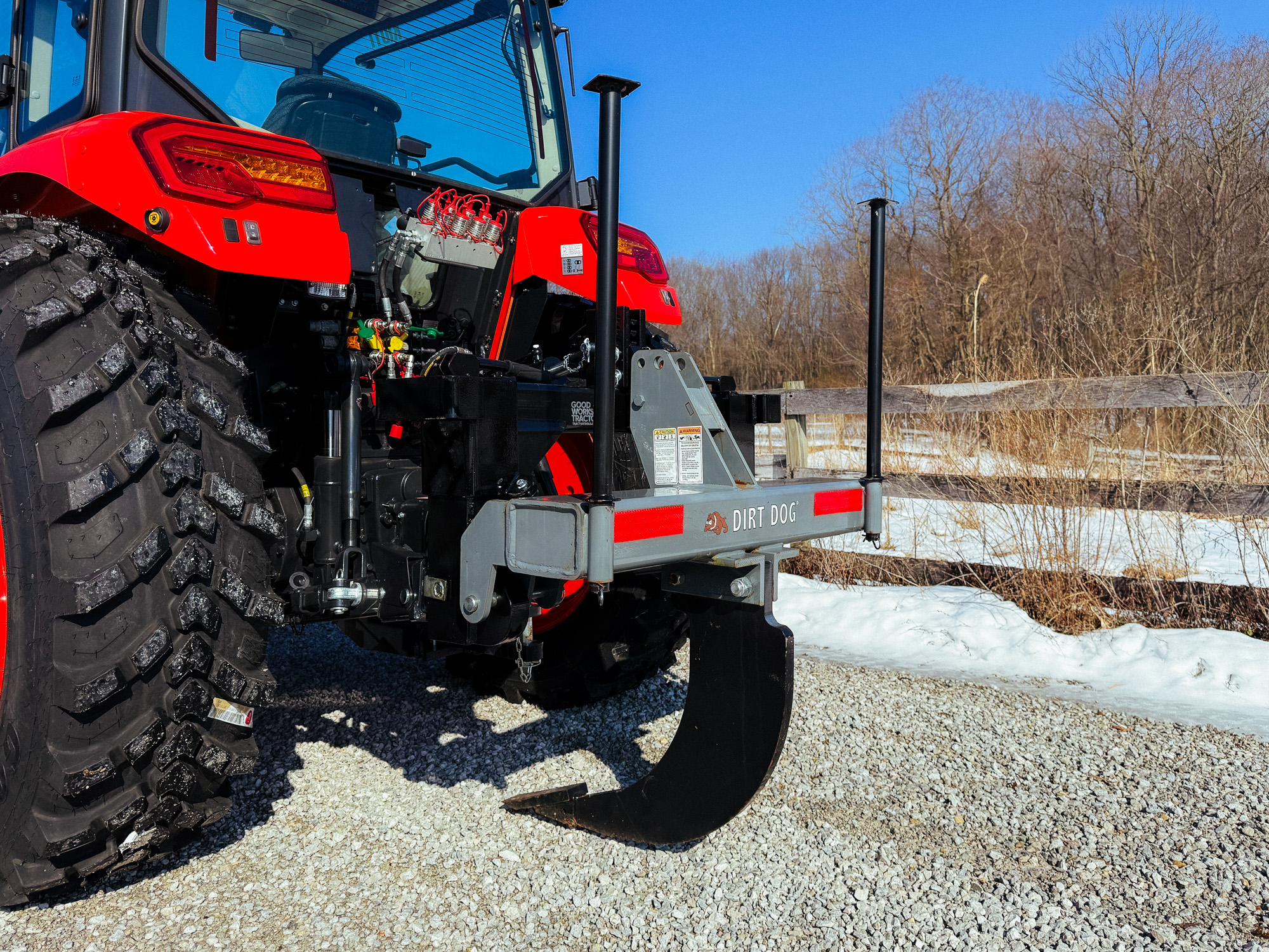 Dirt Dog Single Shank Heavy Duty Subsoiler