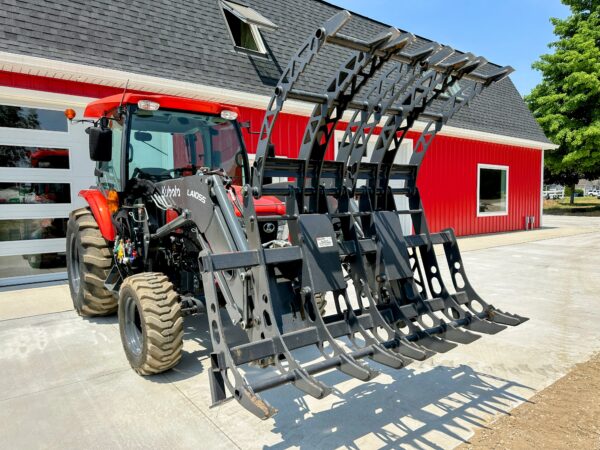 Precision Big Mouth Mini Grapple For Tractors and Skid Steers
