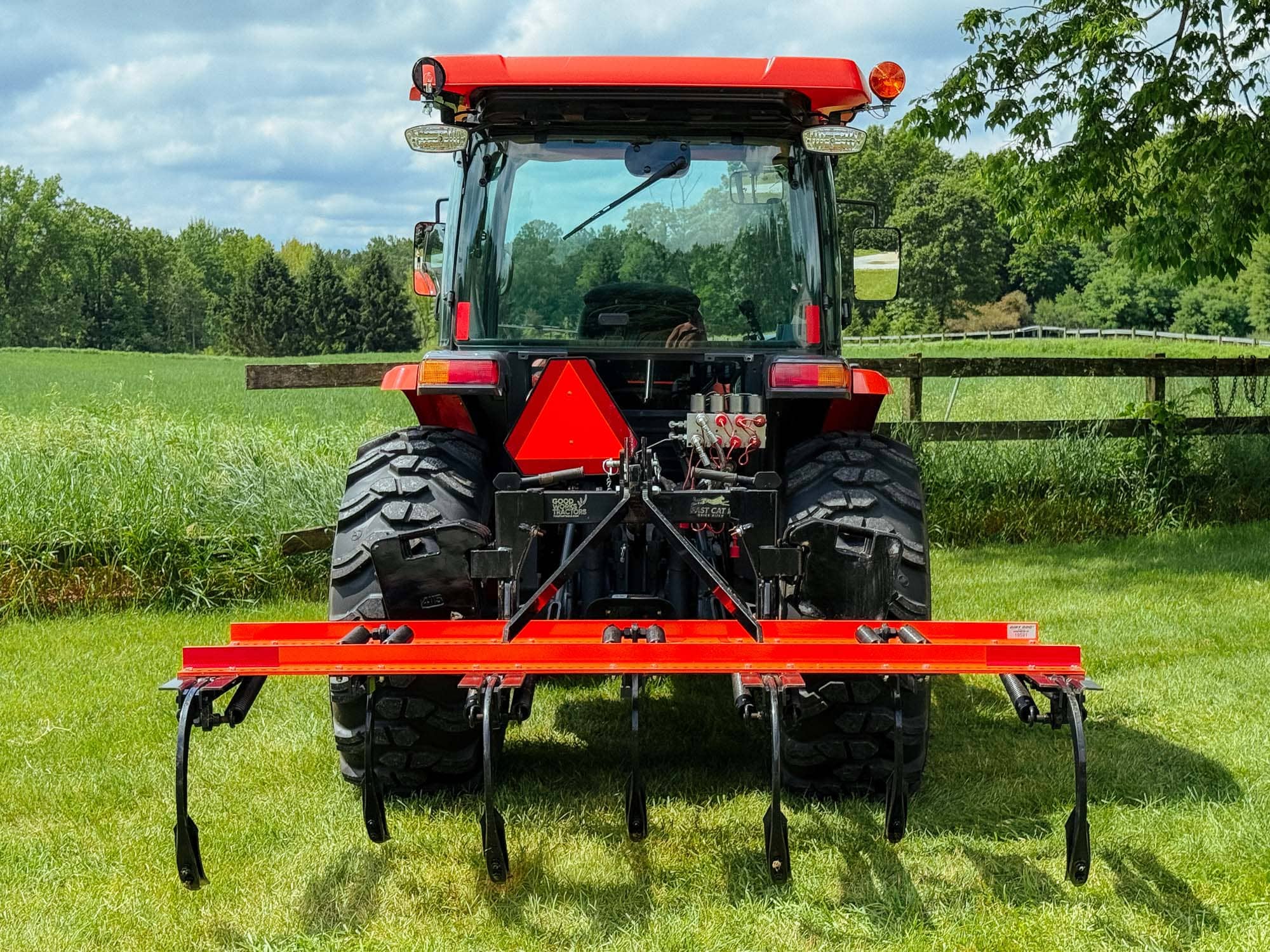 Dirt Dog All Purpose Plow, Rear View