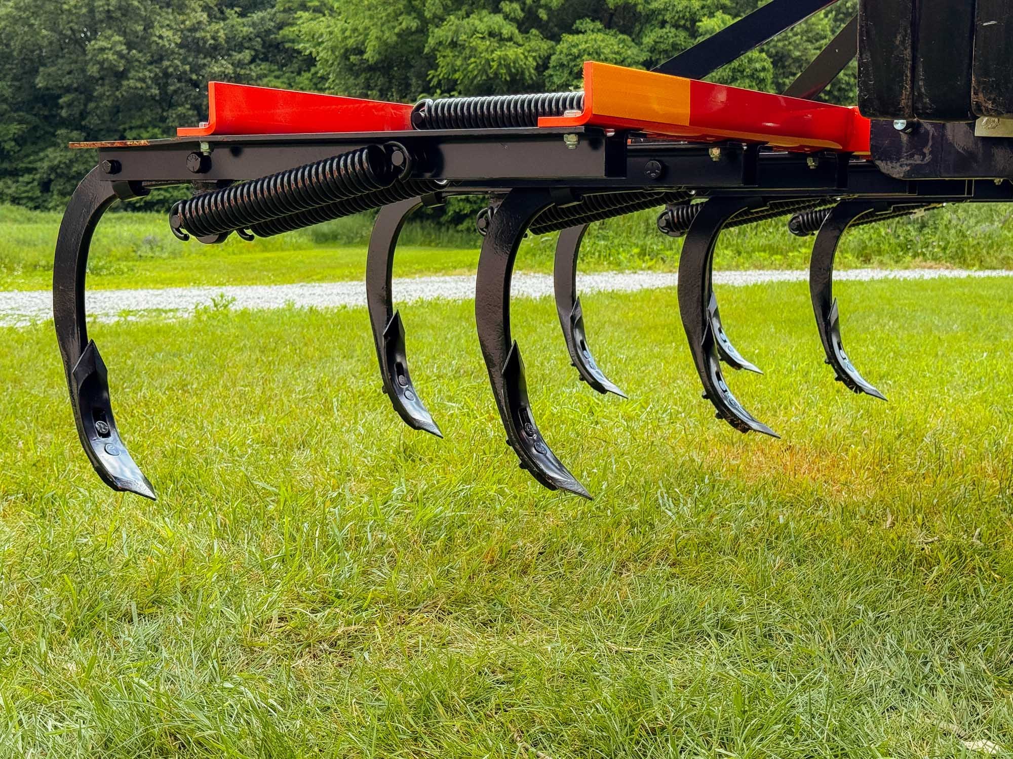 View of Plow Tines