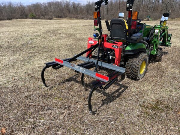 3-Point Chisel Plow on John Deere 1025R