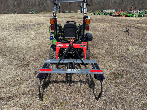 Rear View of Dirt Dog All Purpose Plow APP48-3