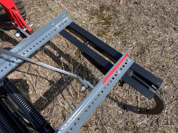 Adjustable Shank Holes on Dirt Dog All Purpose Plow APP48-3
