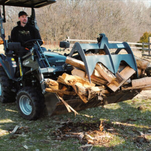 Grapple For Tractor Bucket by Precision Manufacturing