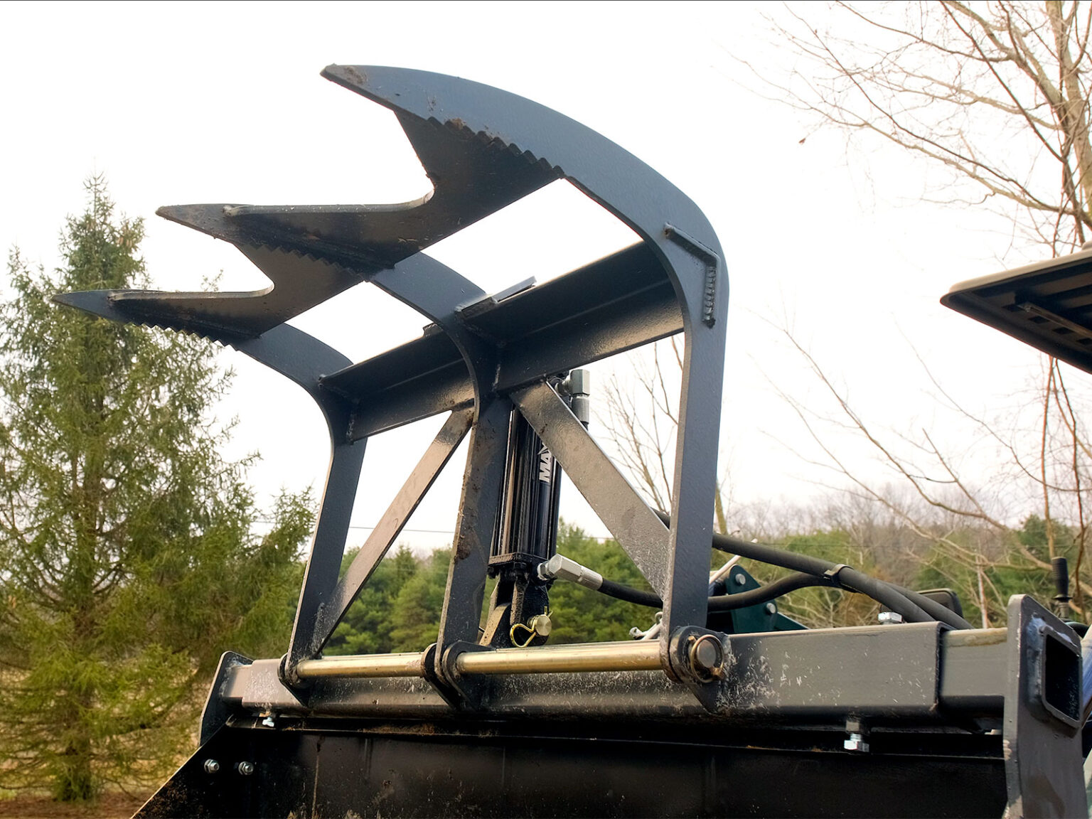 Buy Grapple for Tractor Bucket AddAGrapple by Precision Mfg Good