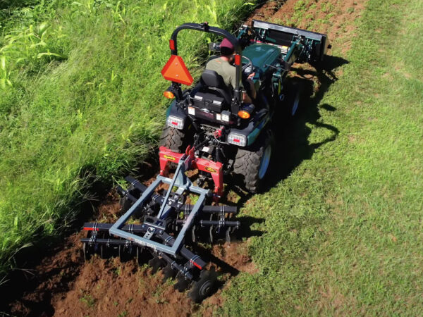 3-Pt Disc Harrow for Compact Tractors by Dirt Dog