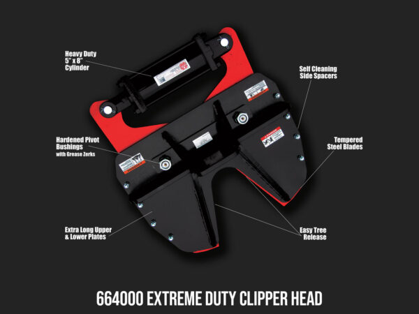 Precision Manufacturing Extreme Duty Clipper Head 664000