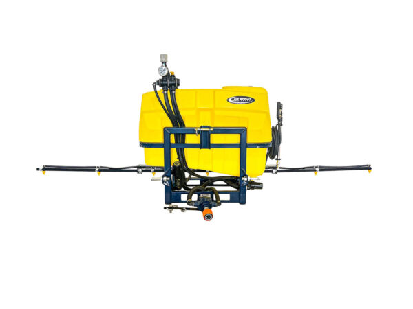 Front of AgSpray 60 Gallon 3-Pt PTO Sprayer with 11ft 7 Nozzle Boom