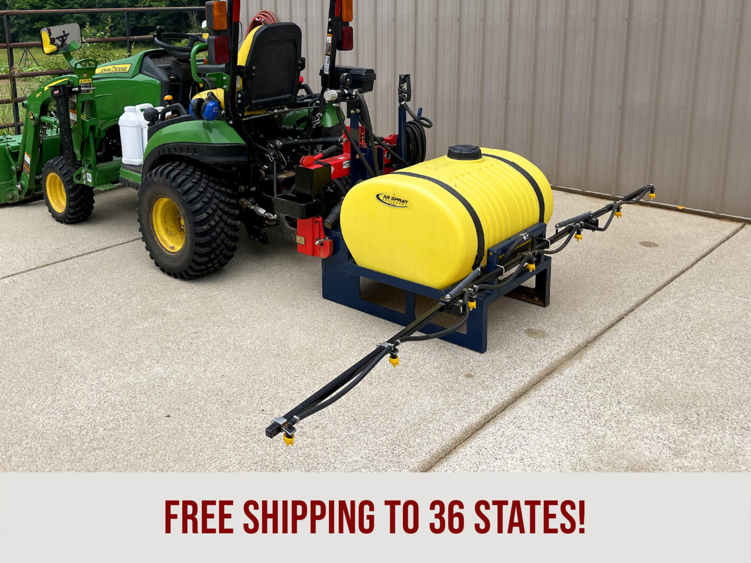 Ag Spray 55 Gal Sprayer Good Works Tractors