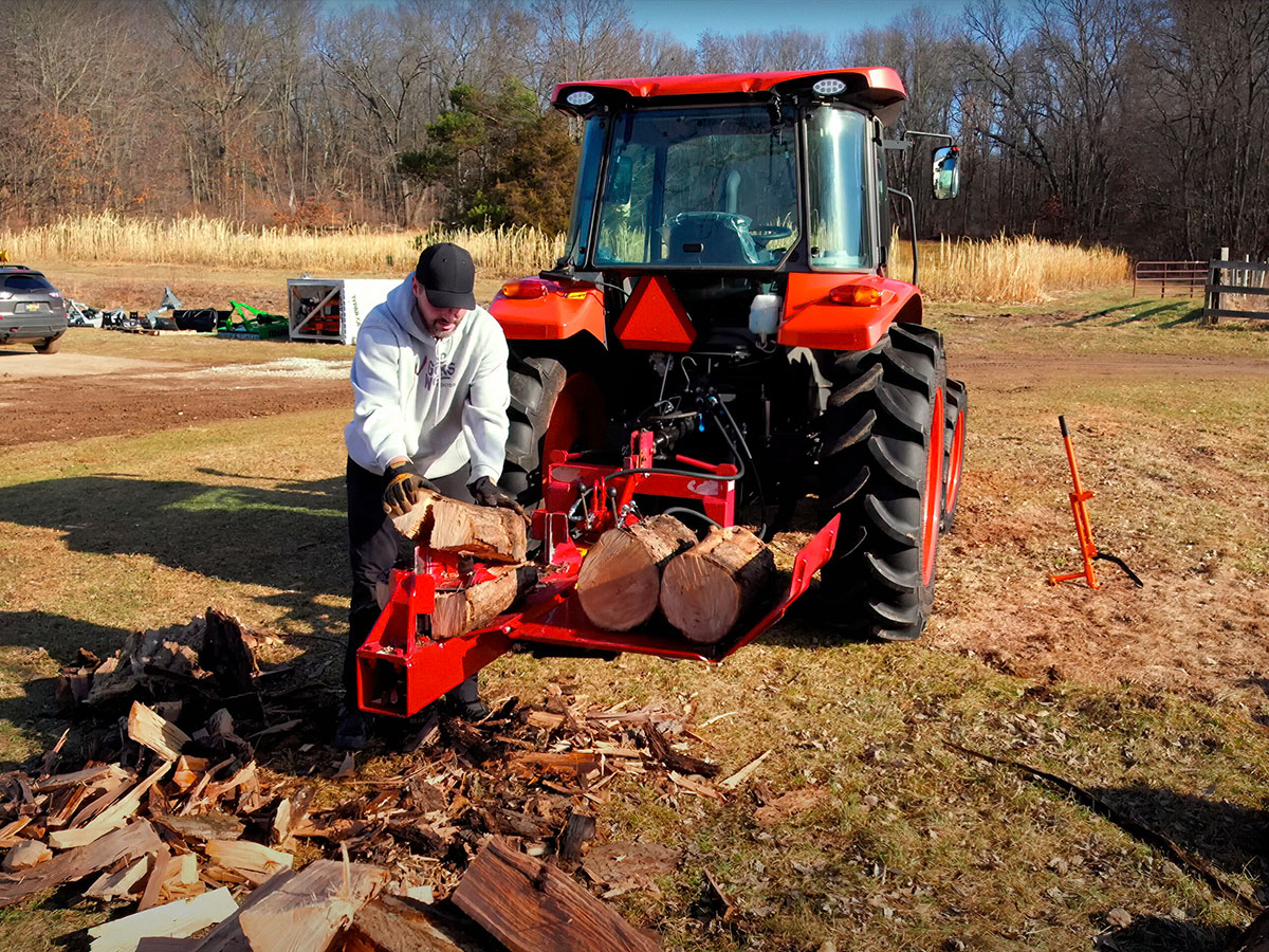 Kubota log splitter discount