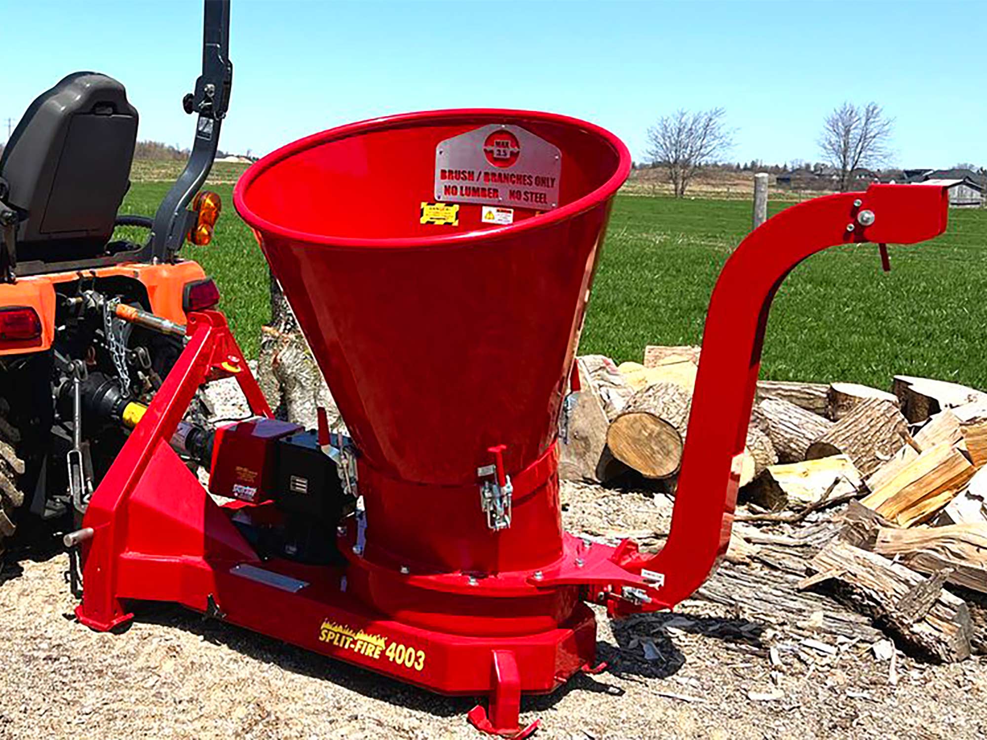 Buy 3Pt Wood Chipper by SplitFire Good Works Tractors