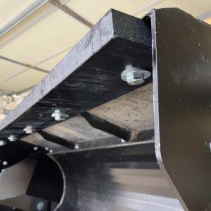 HLA 1500 Snow Pusher Black UHMW Bolt On Backdrag Edge