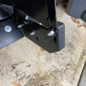 HLA 1500 Snow Pusher Black UHMW Skid Runner
