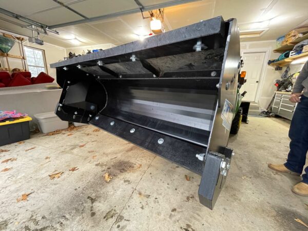 HLA 1500 Snow Pusher for Tractor with UHMW Edges and Backdrag Front