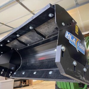 HLA 1500 Snow Pusher Black Front