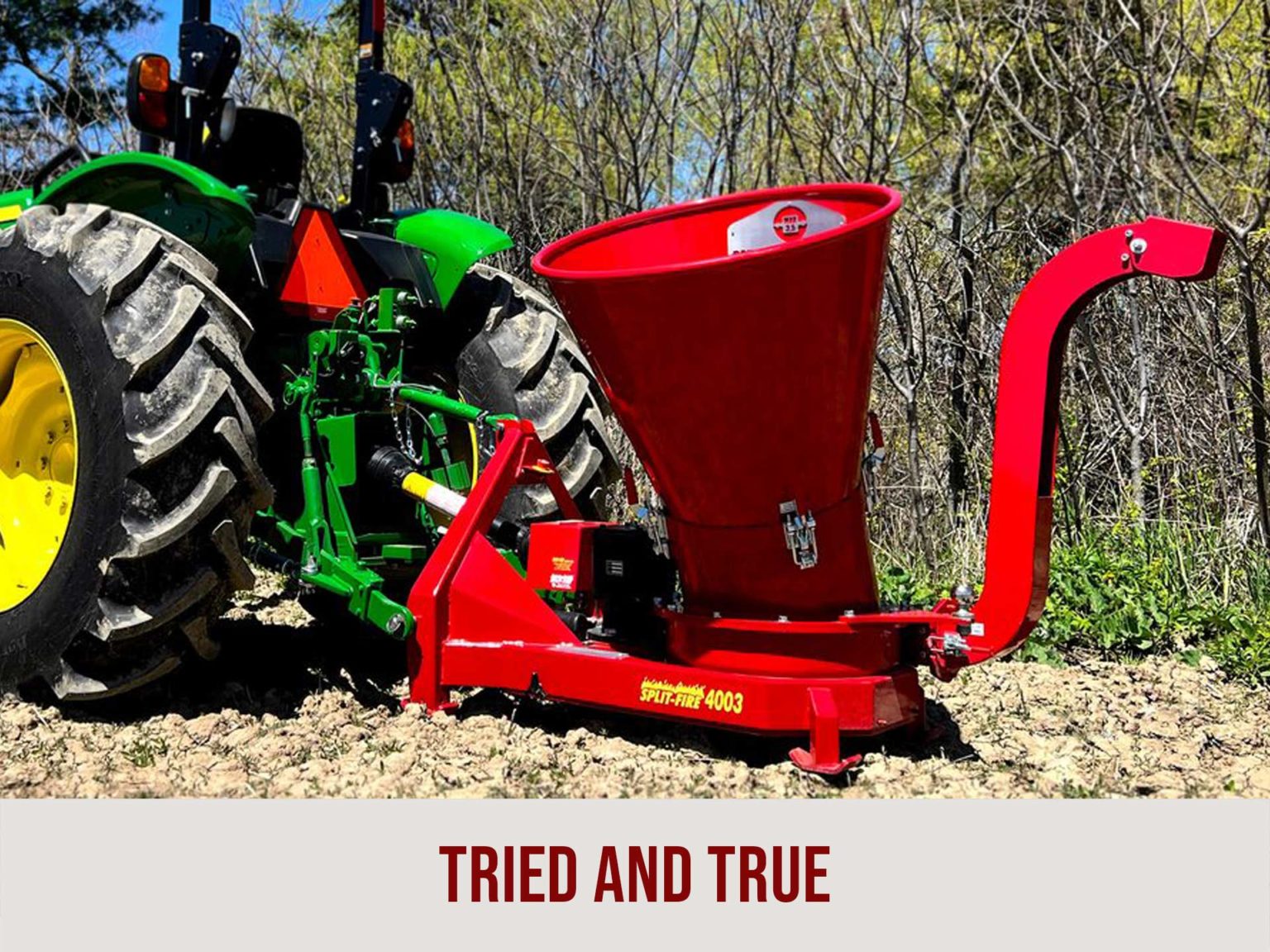 SplitFire Wood Chipper Good Works Tractors