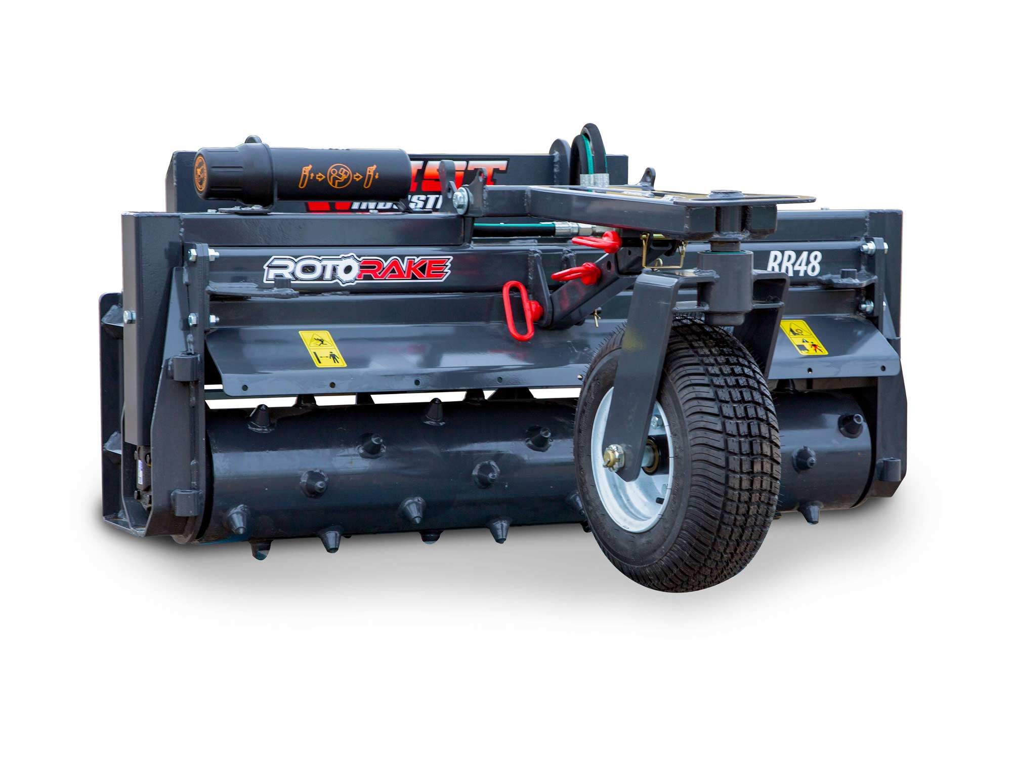 Power Rake for Skidsteer Reist Industries RotoRake Good Works