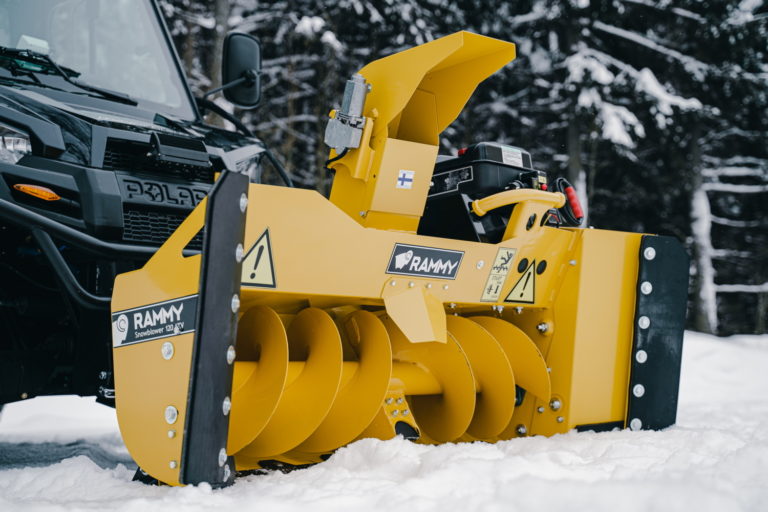 Snow Blower for ATVs and UTVs by Rammy Good Works Tractors