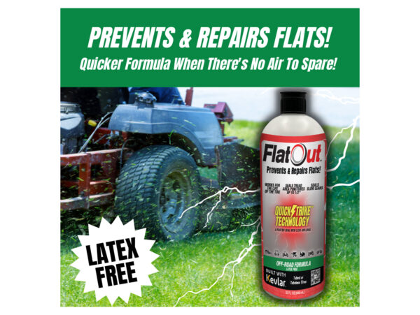 Multi Seal FlatOut Quick Strike is Latex Free