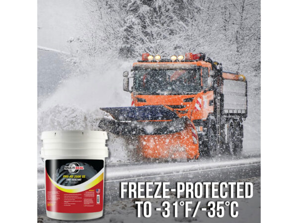 formula is freeze-protected down to 31 degrees below zero